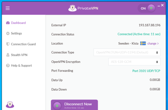 private vpn features