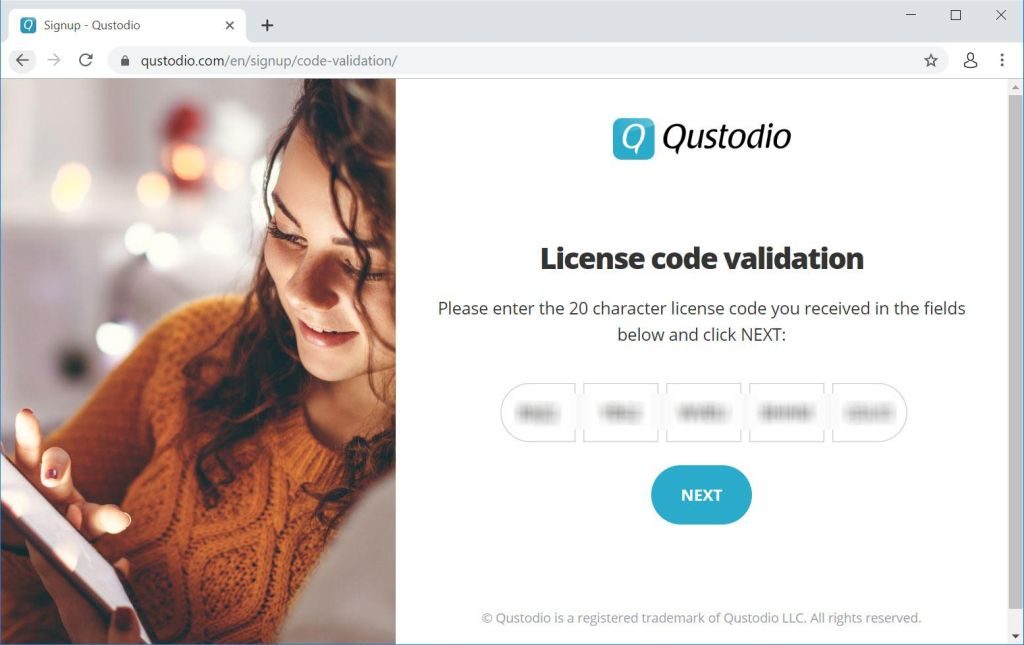 qustodio paste license
