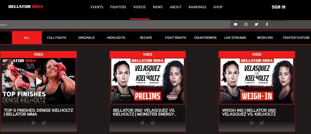 how to watch bellator live stream with vpn