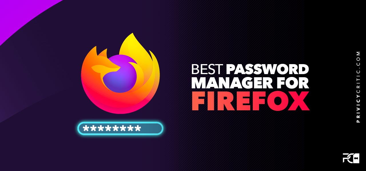 best password manager for firefox